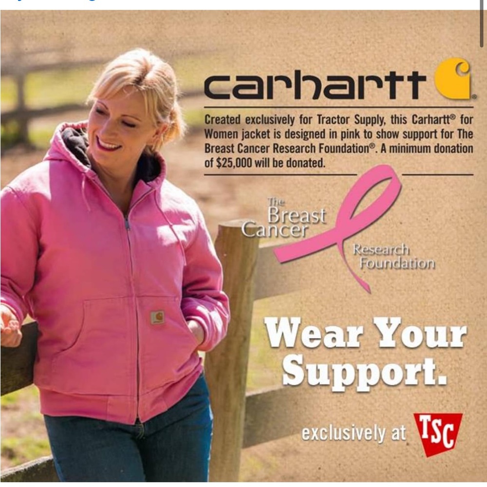 ISO! Carhartt Susan G Komen Jacket!